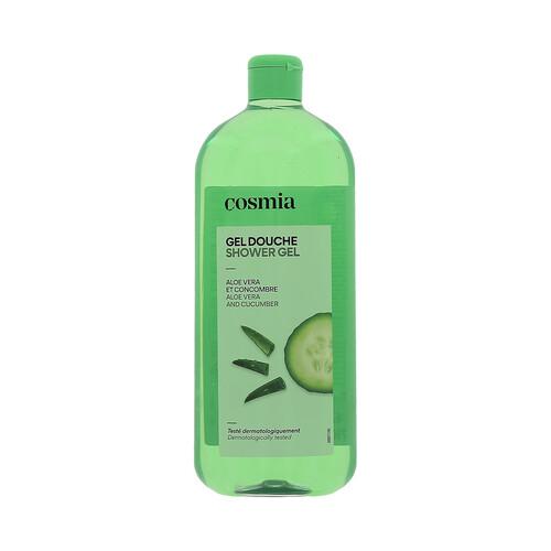 COSMIA Gel para baño o ducha con perfume de aloe vera y pepino 750 ml