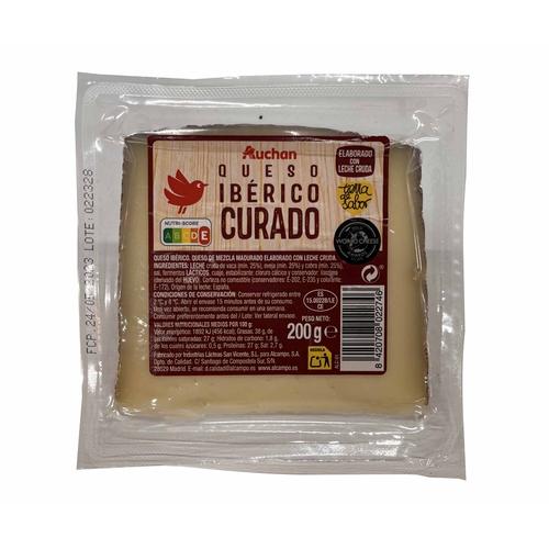 PRODUCTO ALCAMPO Queso mezcla curado PRODUCTO ALCAMPO 200 g