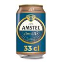 Cerveza tostada 0,0% alcohol Amstel Oro lata 33 cl