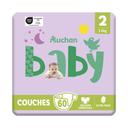 PRODUCTO ALCAMPO Baby Pañales talla 2 (3-6 kg) 60 uds