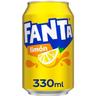 Refresco de limón fanta, lata 33 cl