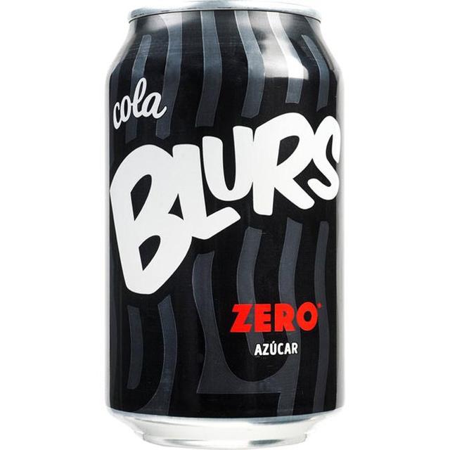 Refresco de cola blurs zero azúcar, lata 33 cl