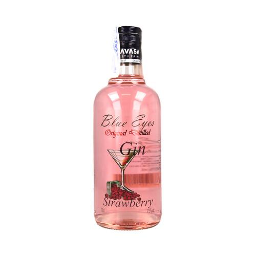 BLUE EYES Ginebra con fresas botella 70 cl
