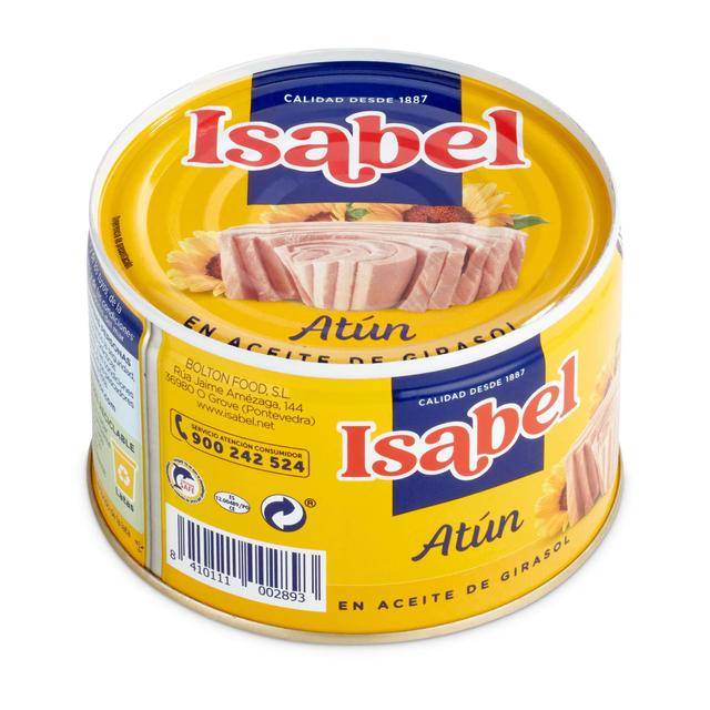 Atún en aceite de girasol Isabel lata 260 g
