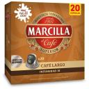 Café Largo en cápsulas Marcilla compatible con Nespresso 20 unidades de 5,2 g