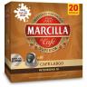 Café Largo en cápsulas Marcilla compatible con Nespresso 20 unidades de 5,2 g