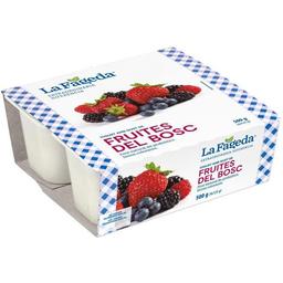 Yogur frutas del bosque la fageda, pack 4x125 g