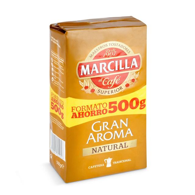 Café molido natural Marcilla bolsa 500 g