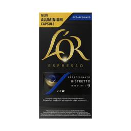 L'OR ESPRESSO Café en cápsulas Descafeinado Ristretto I9, 10 uds