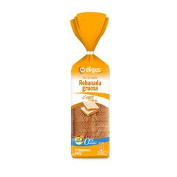 Pan de molde rebanada gruesa IFA ELIEGES 18 rebanadas 820 g
