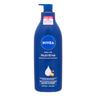 Leche corporal nutritiva Nivea con ácido hialurónico, aceite de almendras y sérum de nutrición profunda