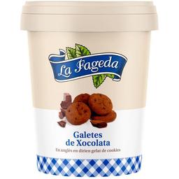 Helado de cookies la fageda, bote 500ml