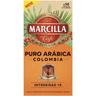 Café puro arábica colombia comp. nespresso marcilla, caja 10 uds