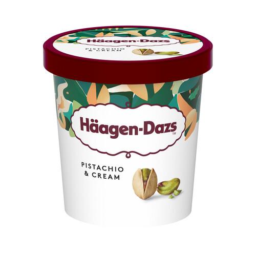 HÄAGEN-DAZS Tarrina de helado cremoso de pistacho con trozos de pistacho 420 ml