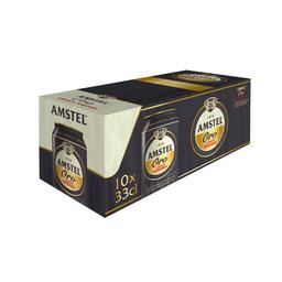 AMSTEL ORO Cervezas tostadas pack 10 uds. x 33 cl