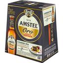 Cerveza tostada Amstel Oro pack 6 botellas 25 cl