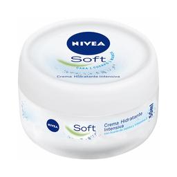NIVEA Crema de hidratación intensiva, apta para cara, manos y cuerpo NIVEA Soft 50 ml