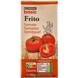 Tomate frito eroski basic, brik 390 g