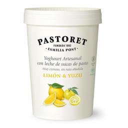 Yoghourt artesanal sabor limón & yuzu Pastoret sin gluten 500 g