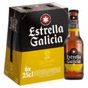 Cerveza ESTRELLA GALICIA sin gluten pack 6x25 cl
