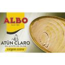Atún claro en aceite oliva virgen albo, lata 120 g