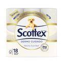 Papel higiénico Dermo Cuidado Scottex 18 rollos