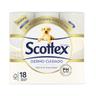 SCOTTEX DERMO CUIDADO  Papel higiénico ph neutro 18 rollos