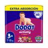 DODOT Activity Pañales talla 3+ (7-11 kg) 60 uds
