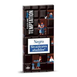 Chocolate negro sin azúcares añadidos Temptation de Dia 100 g