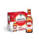 Cerveza Amstel 100% Malta pack 12 botellas 25 cl