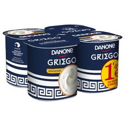 Yogur griego DANONE natural azucarado 4x115 g