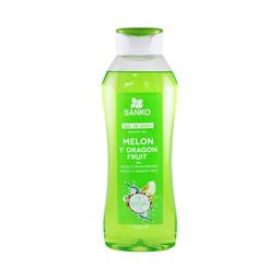 SANKO Gel para baño o ducha con aroma a melón y extracto de fruta de dragón SANKO 750 ml