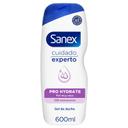 Gel de ducha hidratante piel muy seca Pro Hydrate Cuidado Experto Sanex 600 ml