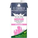 Leche desnatada el castillo, brik 1 litro