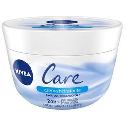 Crema todo uso cara y cuerpo nivea care, tarro 400 ml