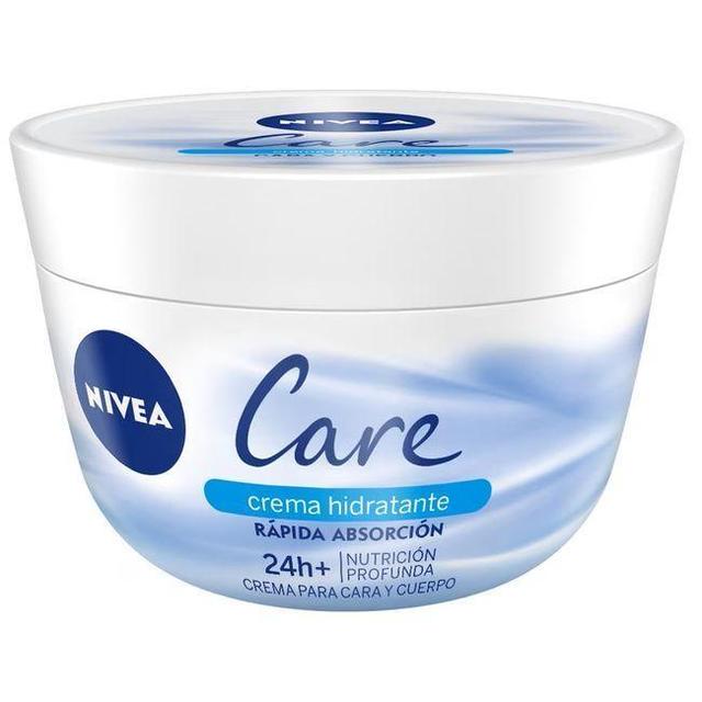 Crema todo uso cara y cuerpo nivea care, tarro 400 ml