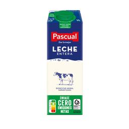 Leche entera Pascual brik 1 l