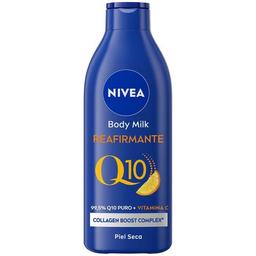 Body milk reafirmante q10 plus vit c p/ seca nivea, bote 400 ml