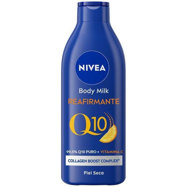 Body milk reafirmante q10 plus vit c p/ seca nivea, bote 400 ml
