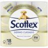 Papel higiénico Dermo Cuidado Scottex 18 rollos