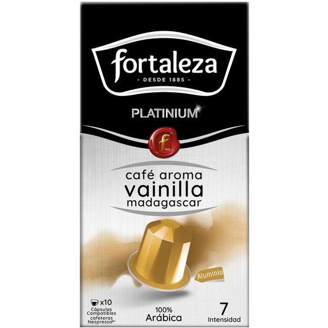Café vainilla madagascar comp. nespresso fortaleza, caja 10 uds