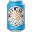 Cerveza rosa blanca, lata 33 cl