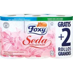 Higiénico Triple Capa Seda 4 Rollos más 2 Gratis
