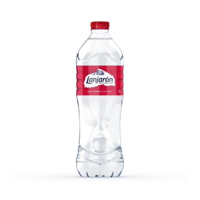 Agua mineral Lanjarón 1 l