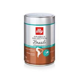 Café molido Brasil Selección Arábica Illy Lata 250 g