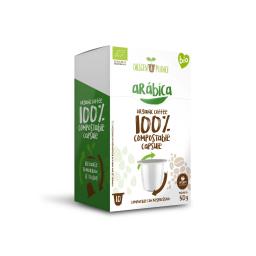 Café arábica en cápsulas ecológico Origen&Planet compatible con Nespresso 10 unidades de 5 g