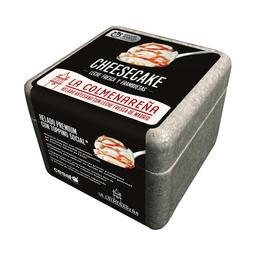 LA COLMENAREÑA Tarrina de helado cremoso sabor tarta de queso, elaborado con leche y nata de la sierra de Madrid 500 ml