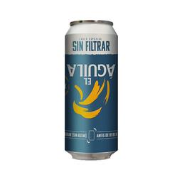 EL ÁGUILA Cerveza Sin Filtrar lata de 50 cl