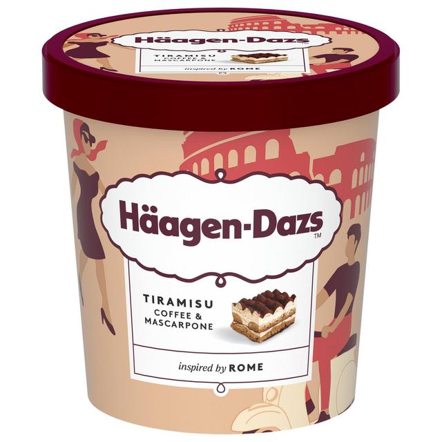 Helado de tiramisú coffee y mascarpone Häagen-Dazs 346 g