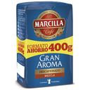 Café molido descafeinado mezcla marcilla, paquete 400 g